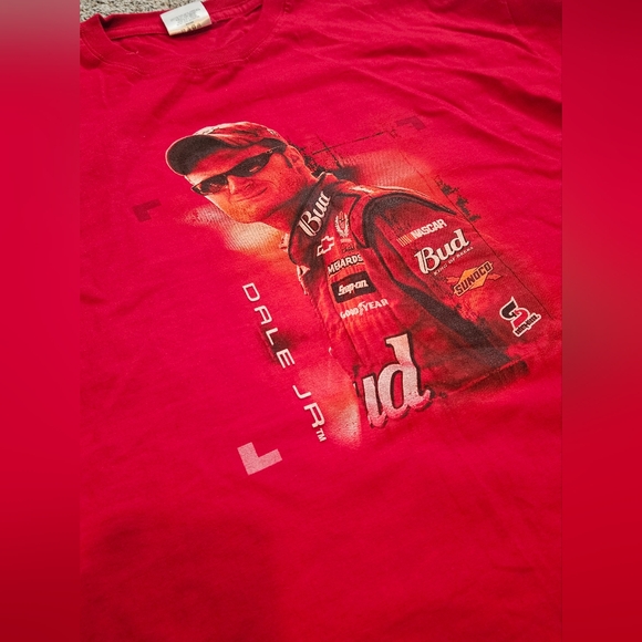 Nwot Dale Jr #8 Nascar T Shirt Mens Authentic Genuine XL Budweiser - Picture 2 of 5